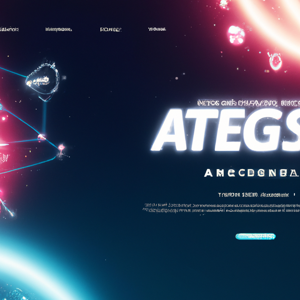 Neon arcade hub showing players, HUD overlays, and vapor neon lighting